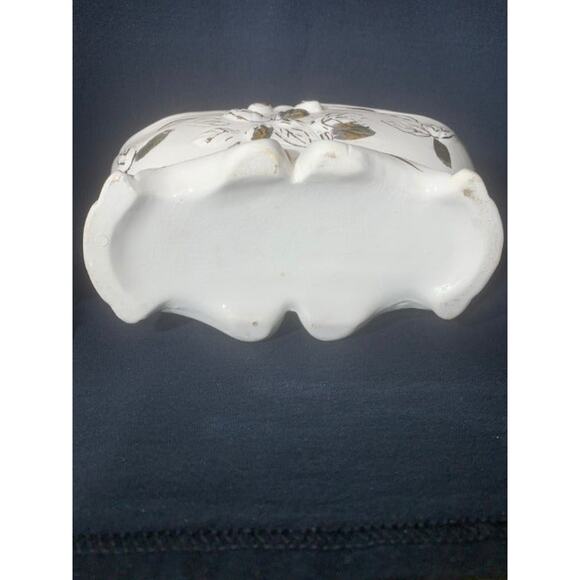 Vintage Porcelain Dish with Victorian Boy On Lid by Tilso - Picture 12 of 12